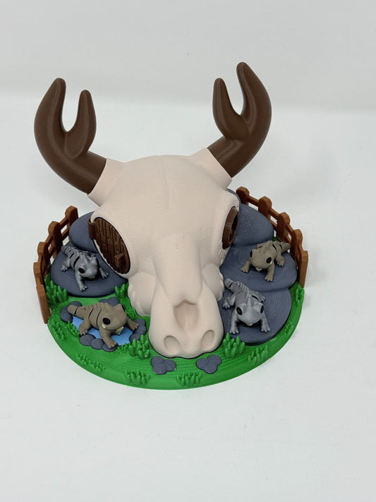 Iguana Skull Playset