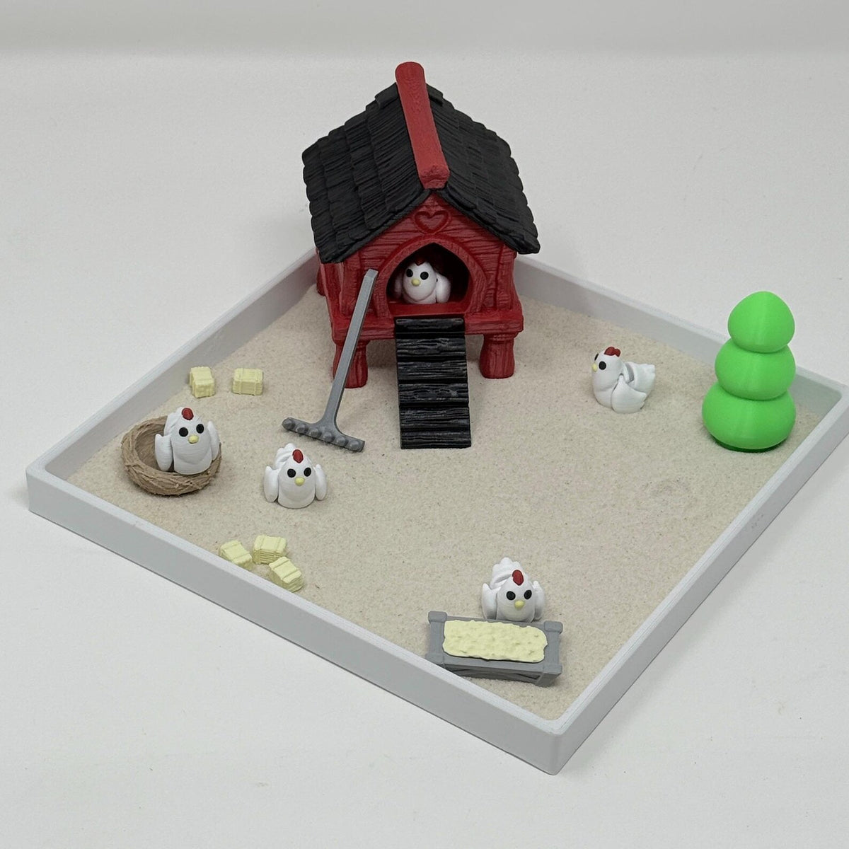 Chicken Zen Garden