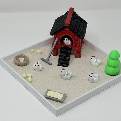 Chicken Zen Garden