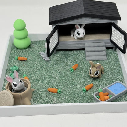 Bunny Zen Garden
