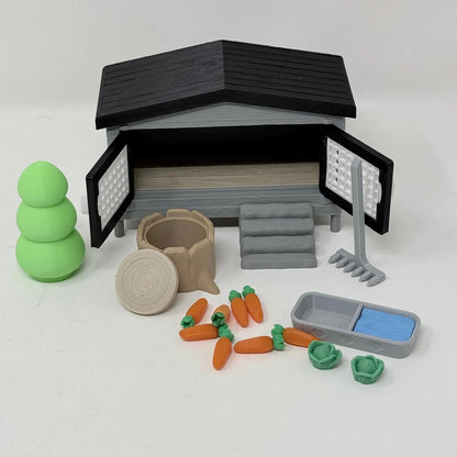 Bunny Zen Garden