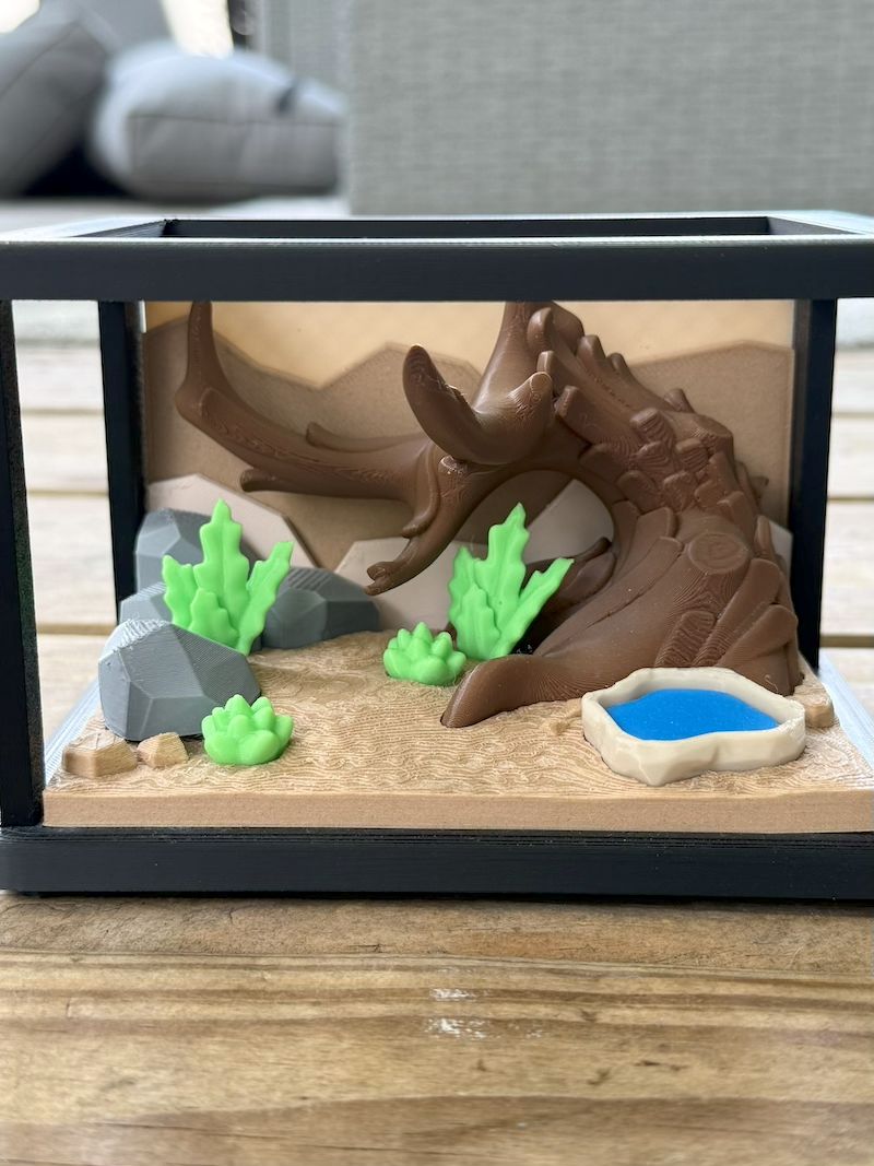 Flexi Bearded Dragon Playset