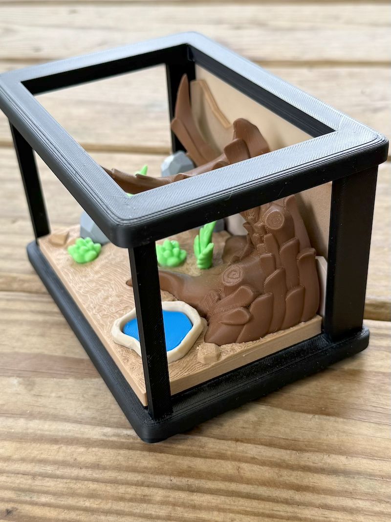 Flexi Bearded Dragon Playset