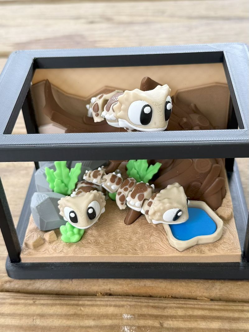 Flexi Bearded Dragon Playset
