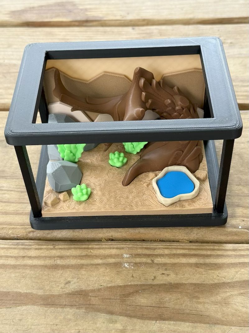 Flexi Bearded Dragon Playset
