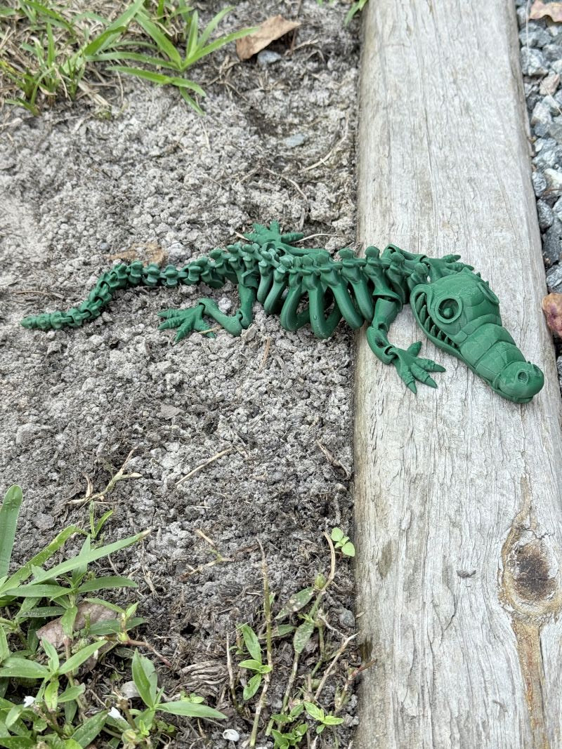 Flexi Skeleton Alligator