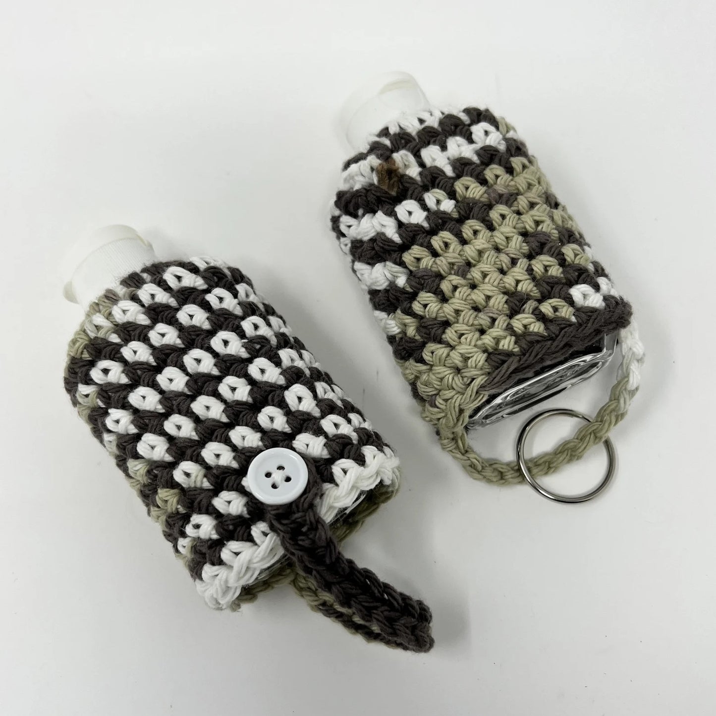 Crochet Hand Sanitizer Holder