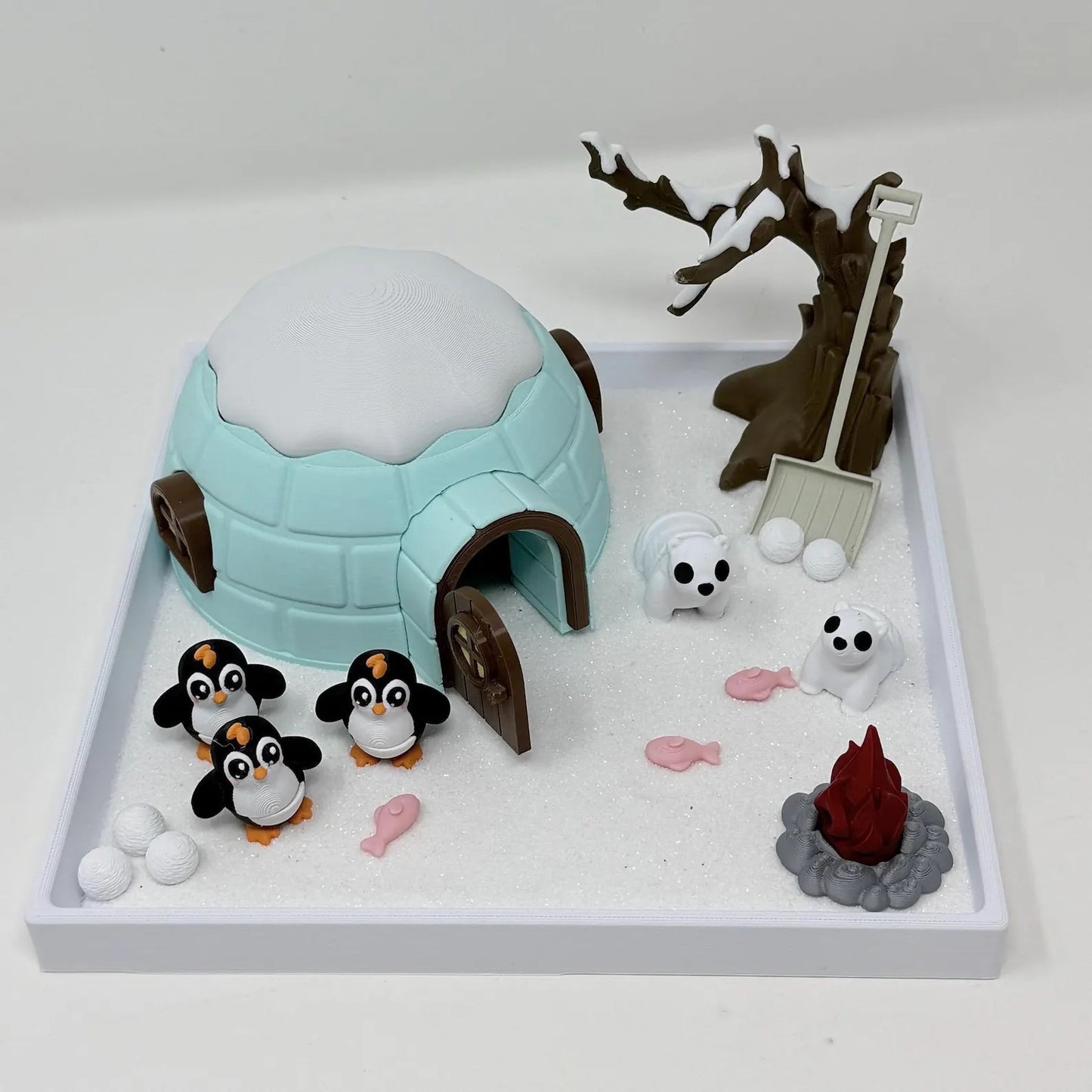 Polar Penguin Zen Garden