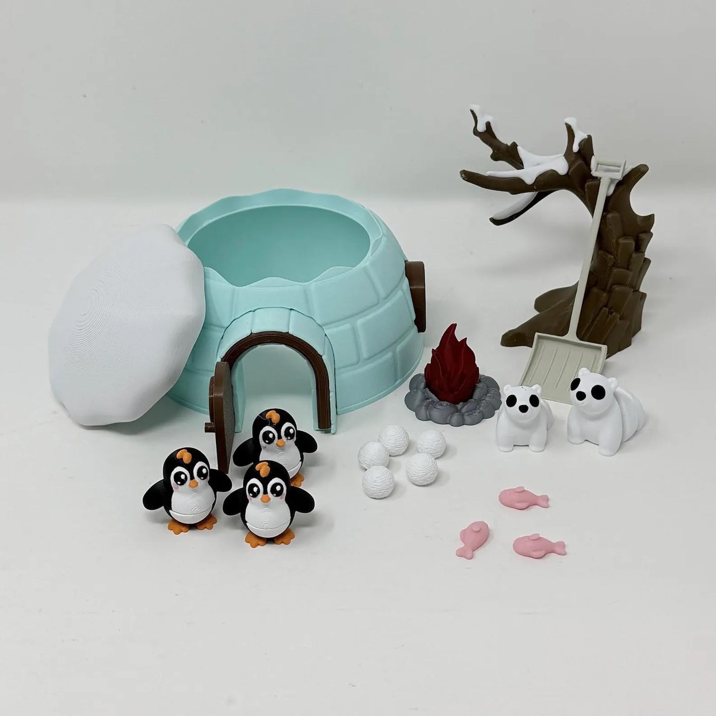 Polar Penguin Zen Garden