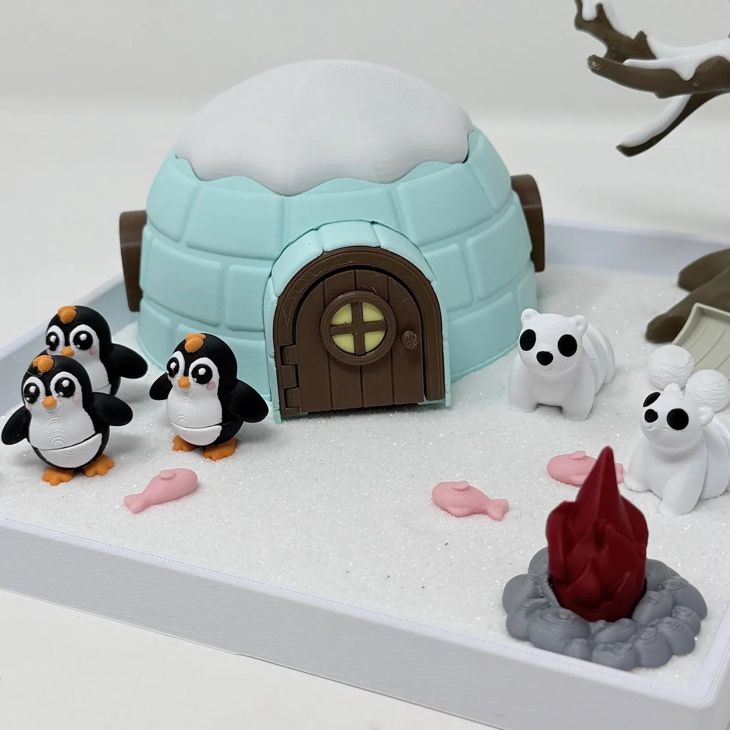 Polar Penguin Zen Garden
