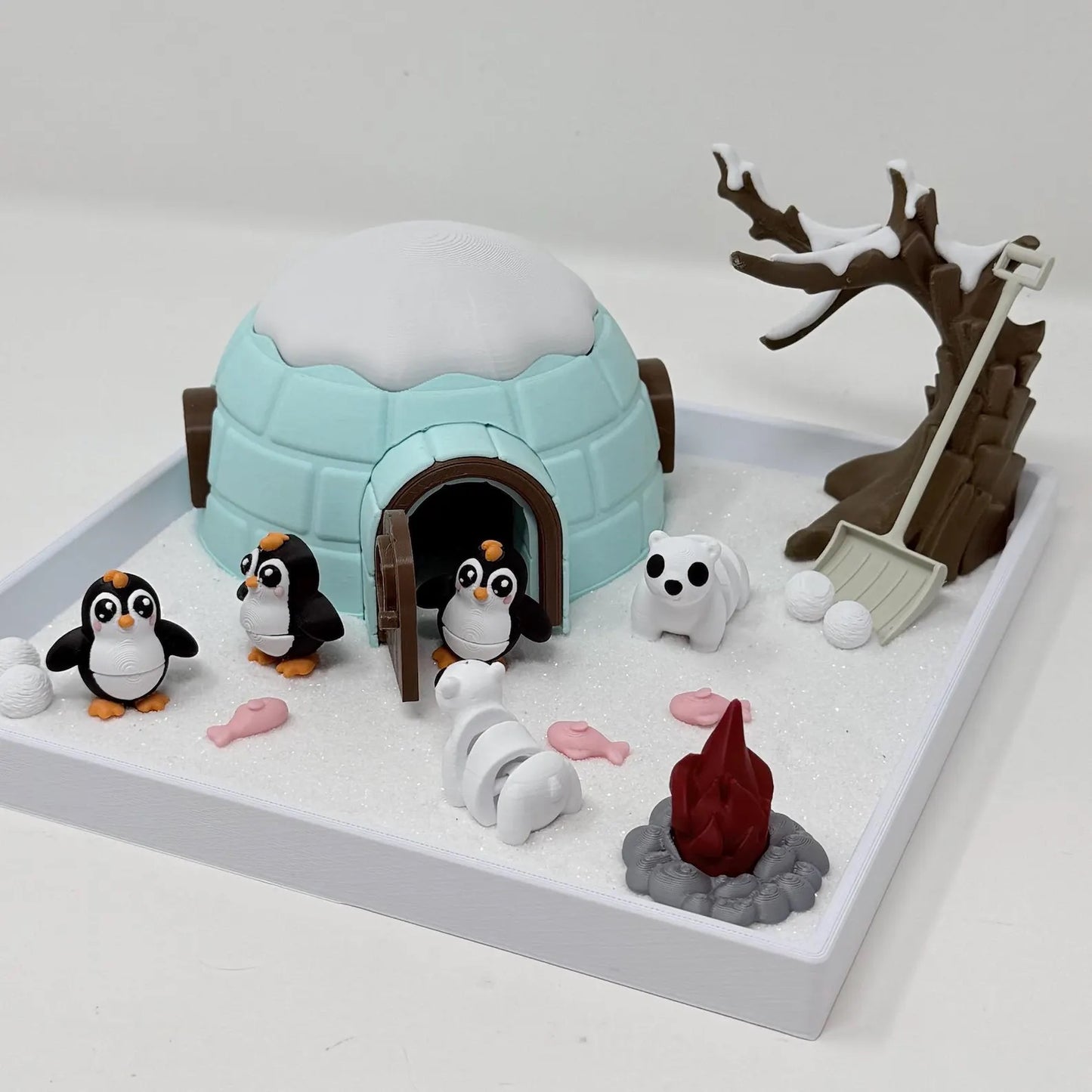 Polar Penguin Zen Garden