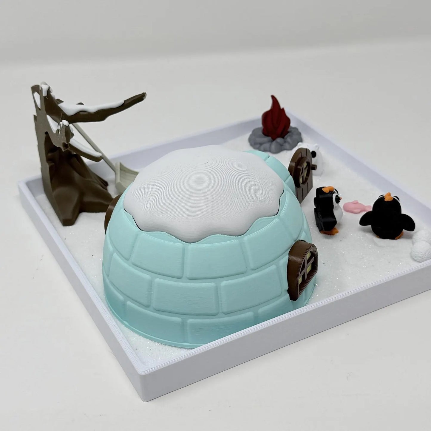Polar Penguin Zen Garden