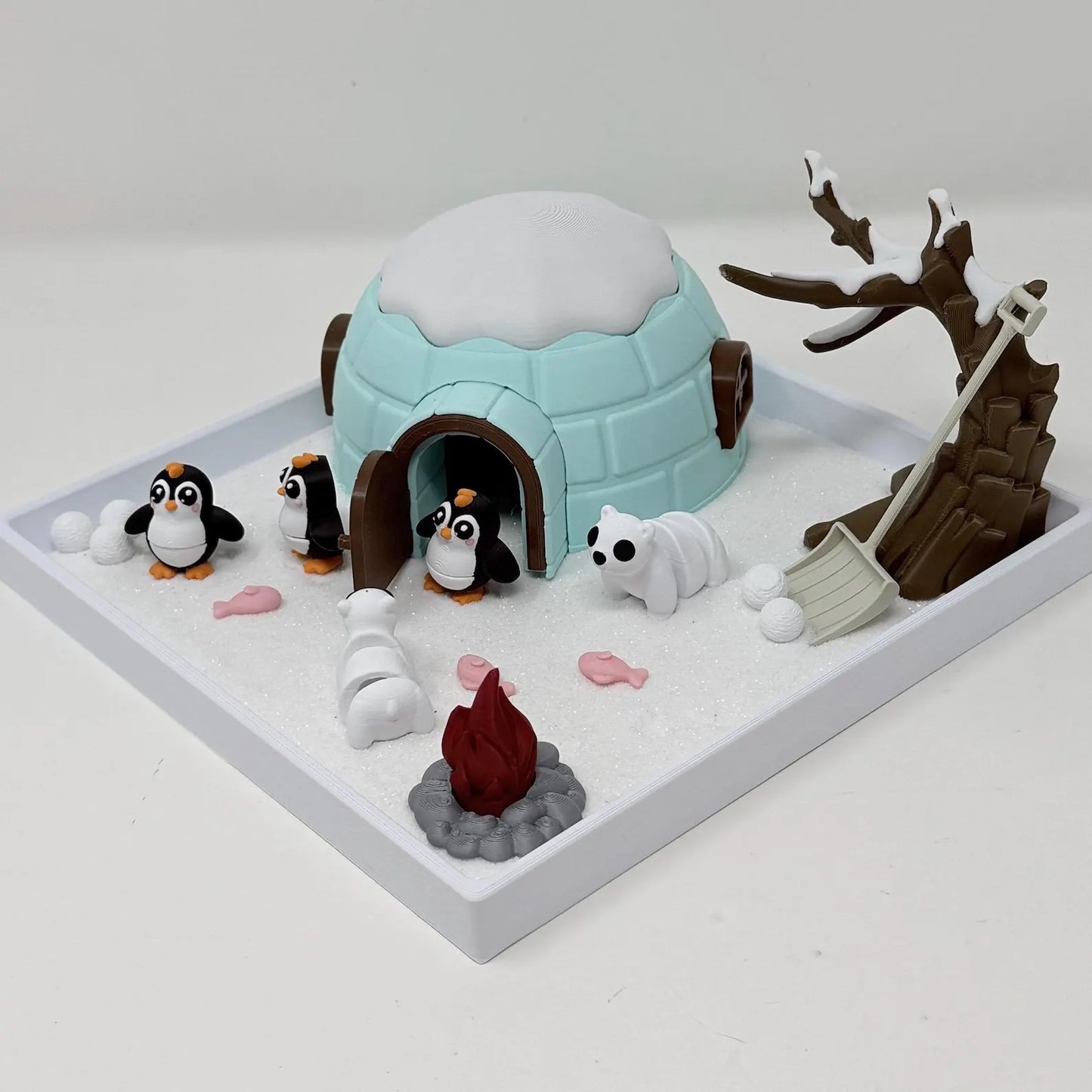 Polar Penguin Zen Garden