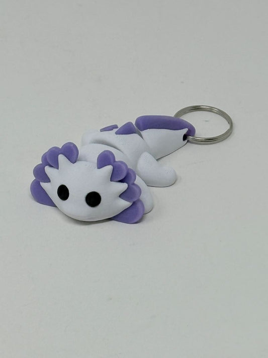 Axolotl Keychain