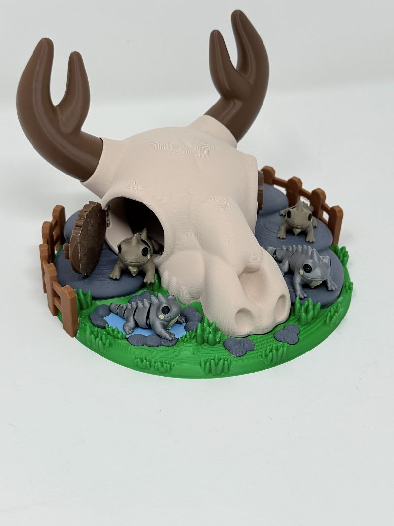 Iguana Skull Playset