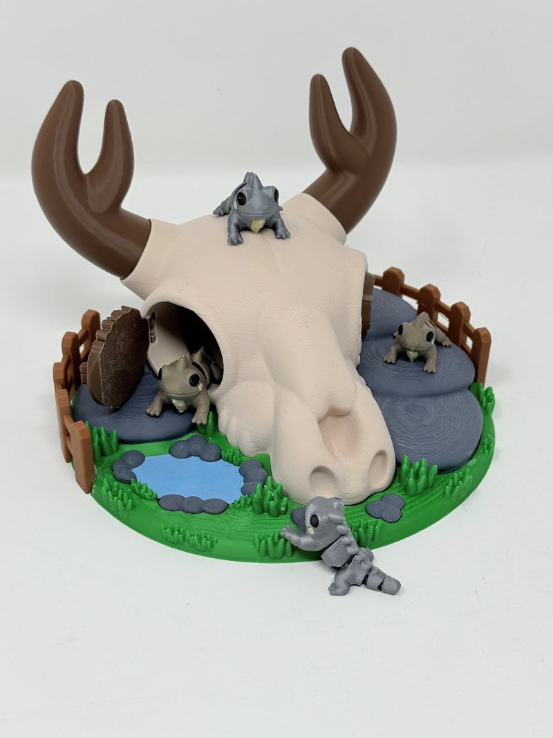 Iguana Skull Playset