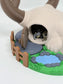 Iguana Skull Playset