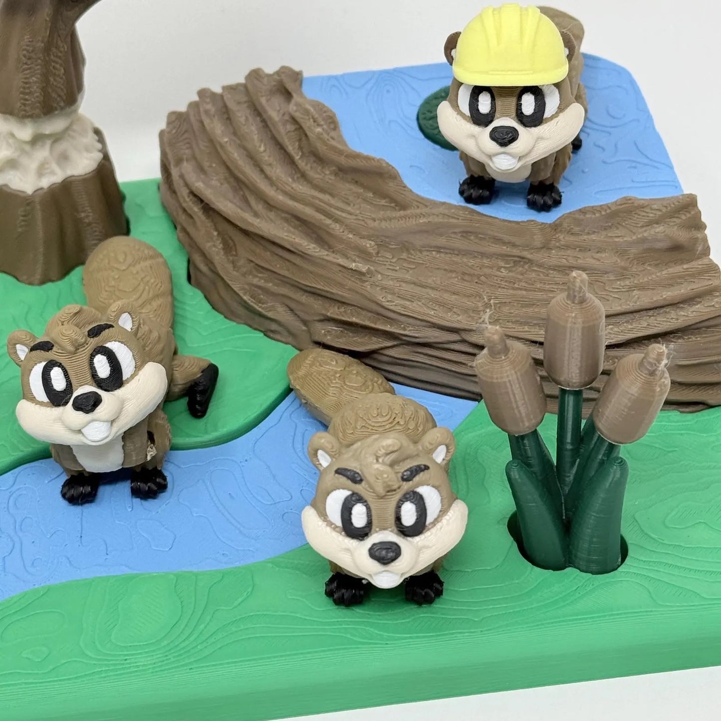 Beaver Habitat Play Set