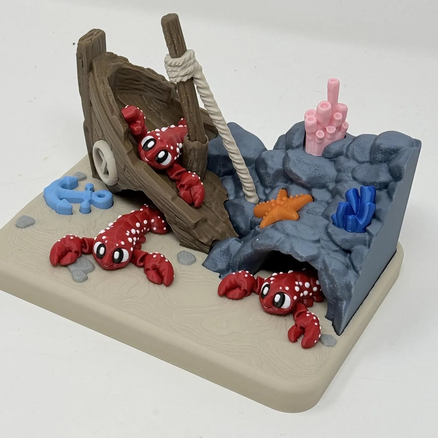 Sunken Ship Cove With Lobsters