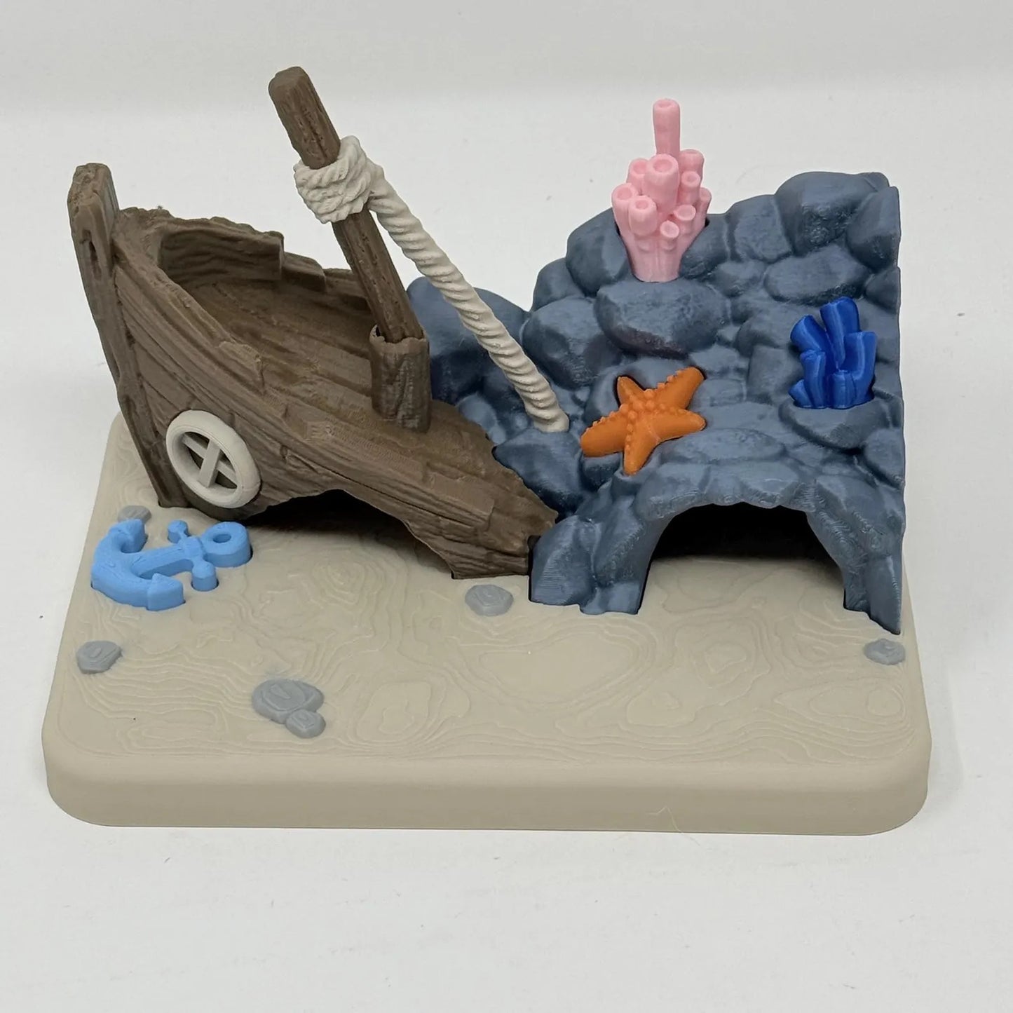 Sunken Ship Cove With Lobsters