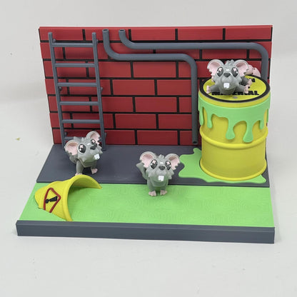 Toxic Sewer With Rats