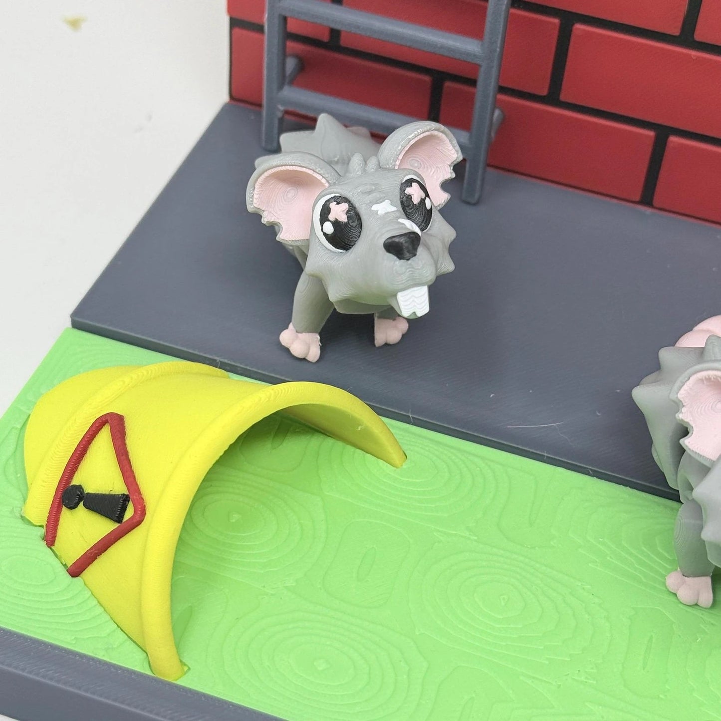 Toxic Sewer With Rats