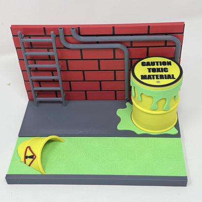 Toxic Sewer With Rats