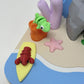 Beach Scene With Sea Creatures