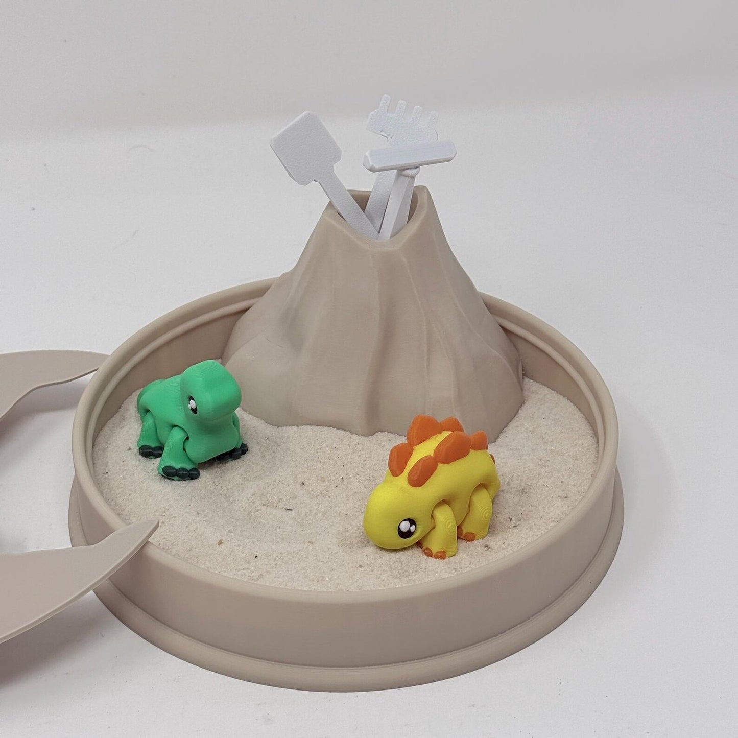 Dinosaur Volcano Zen Garden