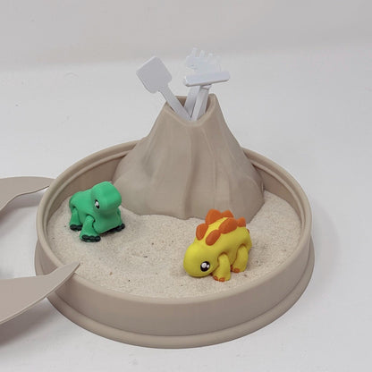 Dinosaur Volcano Zen Garden